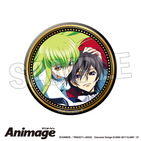 『コードギアス 反逆のルルーシュ』Animageギラギラ缶バッジ vol.2 F